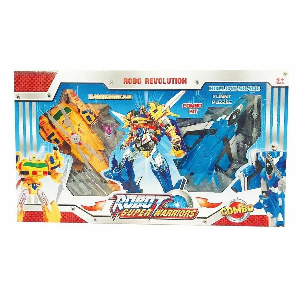 foto del prodotto trade shop robot super warriors guerrieri trasformabili giocattolo gioco bambini 