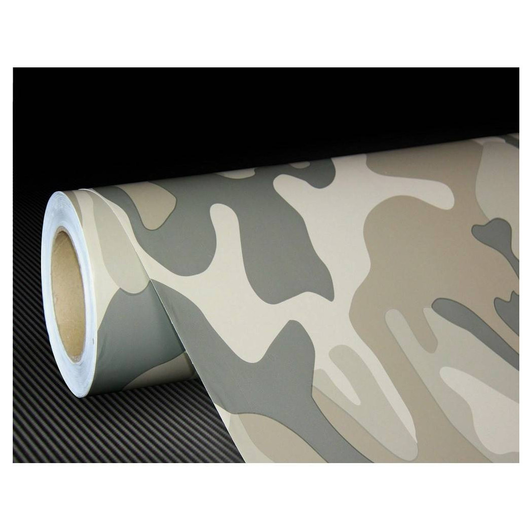 foto del prodotto trade shop rotolo pellicola adesiva auto moto interno esterno camouflage 152cmx30m 