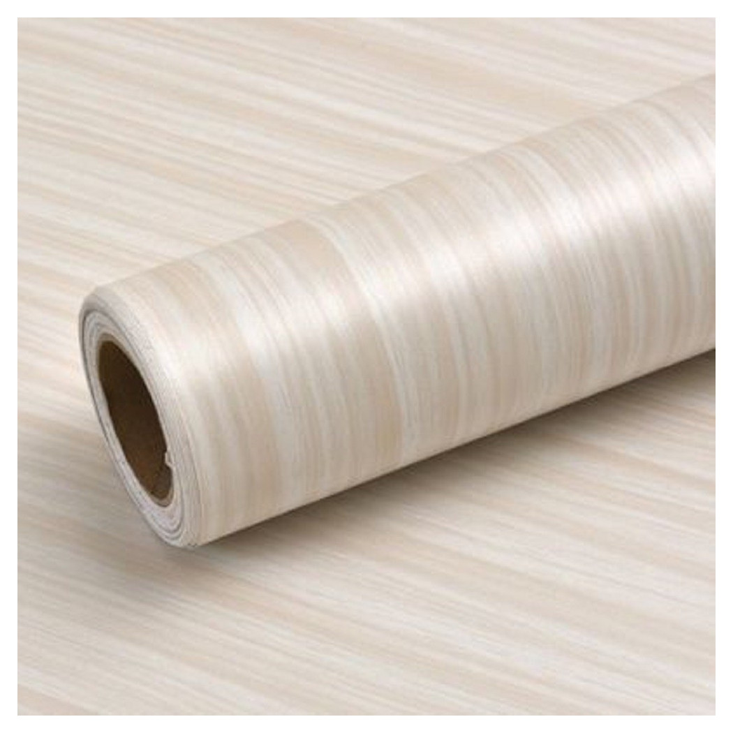 foto del prodotto trade shop rotolo pellicola adesiva effetto legno chiaro 45cmx2m cassetti mobili parati 