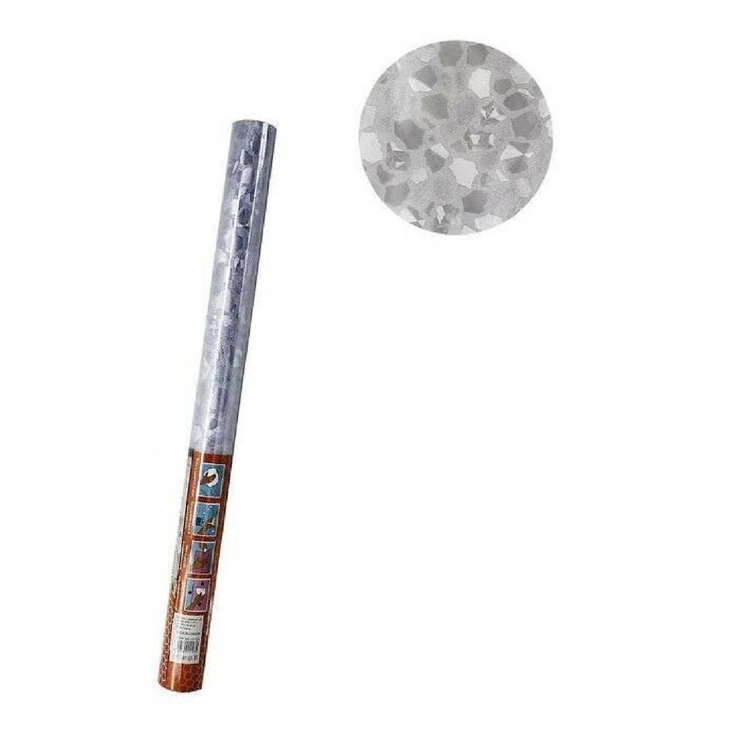 foto del prodotto trade shop rotolo pellicola finestre decorativa 2d opaca sassi 45cmx2m adesiva vetro 10103 