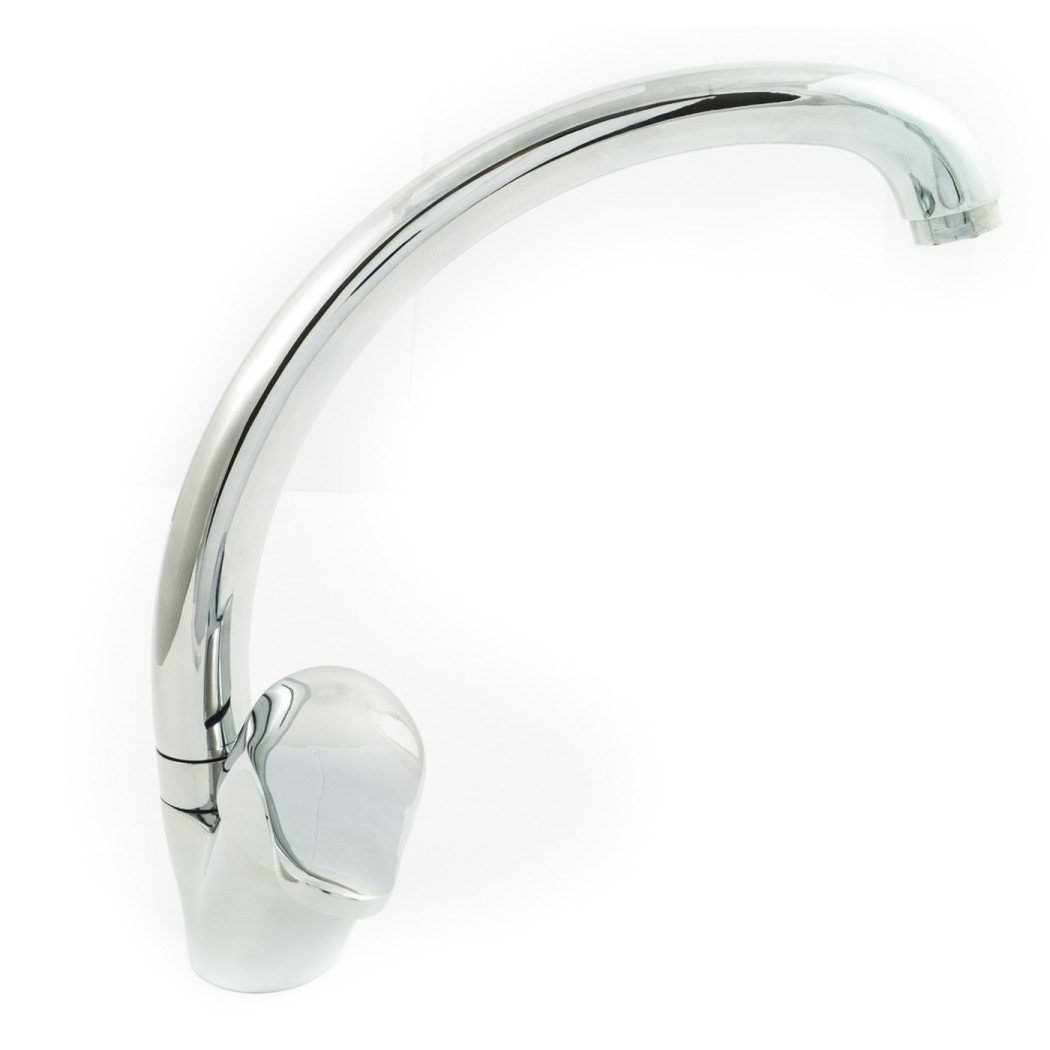 foto del prodotto trade shop rubinetto miscelatore girevole mobile casa lavandino cucina kit montaggio jh8095 