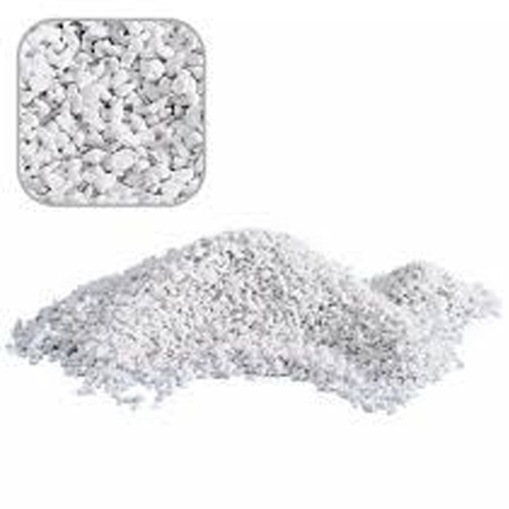 foto del prodotto trade shop sabbia ghiaia quarzo bianco granulometria media 4mm per fondale acquario 300gr 