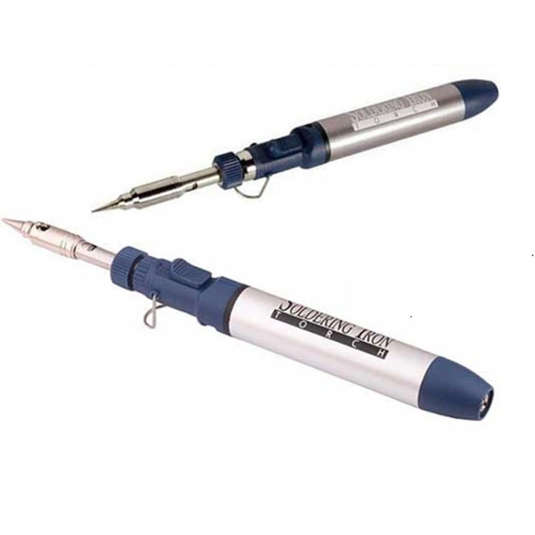 foto del prodotto trade shop saldatore metallica con torcia a gas professionale ricaricabile 3 in 1 portatile 