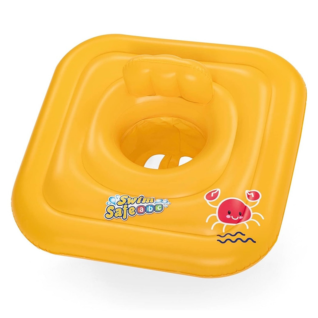 foto del prodotto trade shop salvagente gonfiabile a mutandina quadrato swim safe abc step a 76 x 76 cm 32050 
