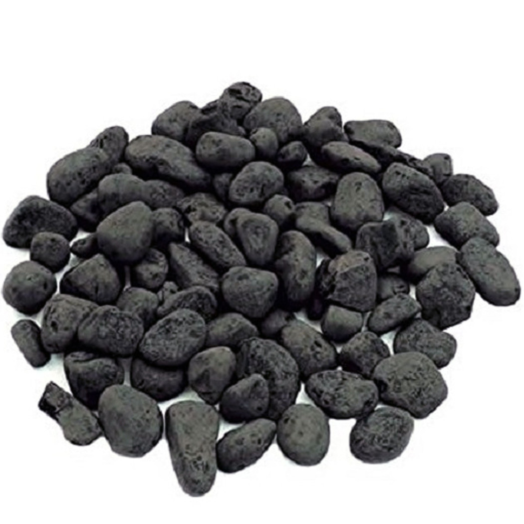 foto del prodotto trade shop sassolini pietre piccoli nero 200gr decorazione acquari fondale laghetto giardino 