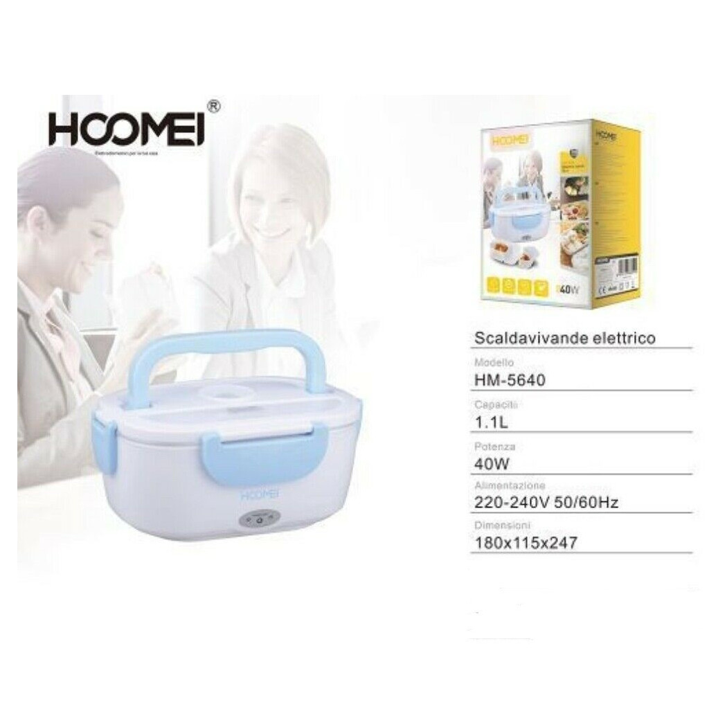 foto del prodotto trade shop scaldavivande elettrico termico porta cibo portatile termos alimenti hm 5640 