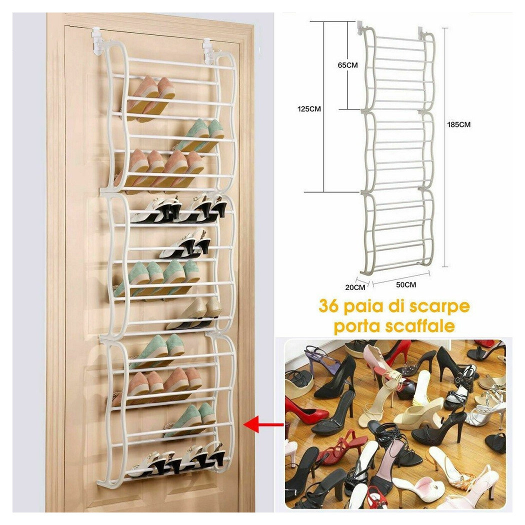 foto del prodotto trade shop scarpiera salvaspazio scaffale organizer ripostiglio porta scarpe stanza 