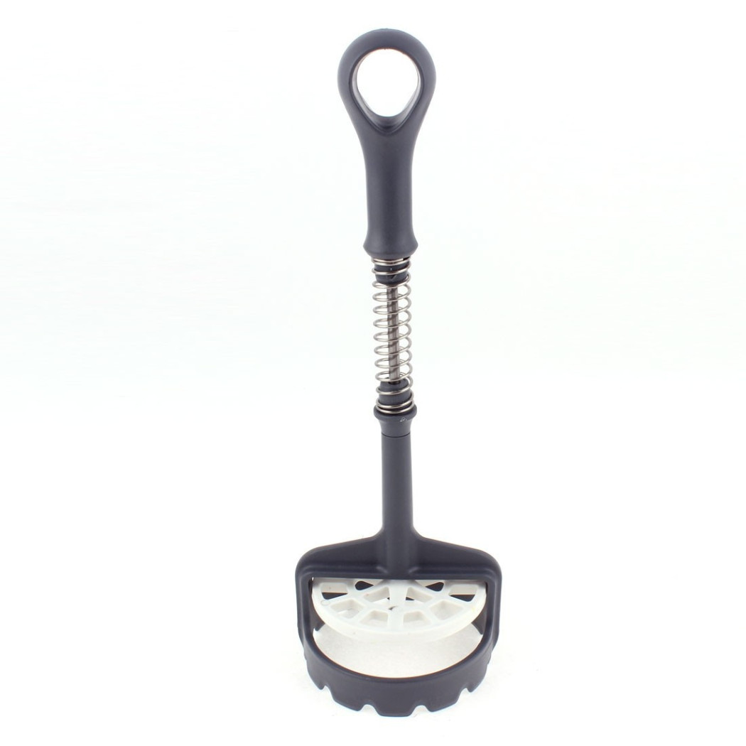 foto del prodotto trade shop schiaccia patate a molla utensile cucina per casa ristorante manico antiscivolo 
