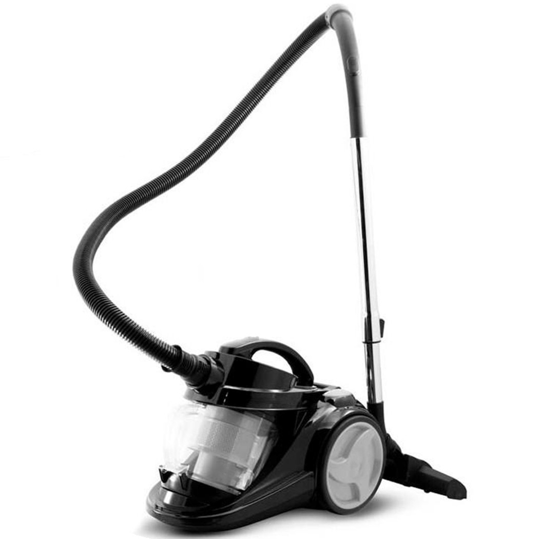 foto del prodotto trade shop scopa elettrica a traino aspirapolvere multi ciclonico senza sacchetto 700 watt 