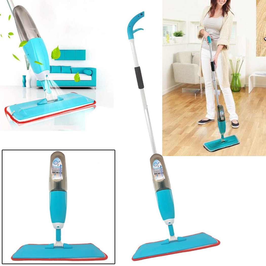 foto del prodotto trade shop scopa spray mop lava asciuga pavimenti leggera ceramica marmo parquet healthy 