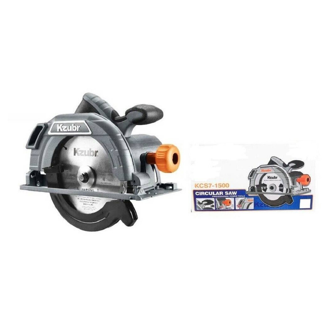 foto del prodotto trade shop sega circolare manuale 1500 watt lame 185 mm k10262 professionale 