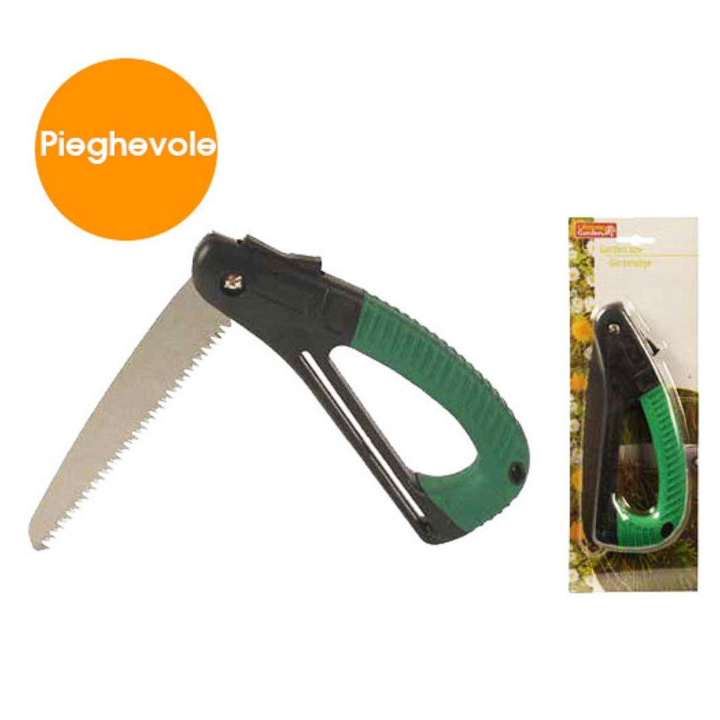 foto del prodotto trade shop sega da giardino pieghevole 40 centrimetri seghetto giardinaggio rami 