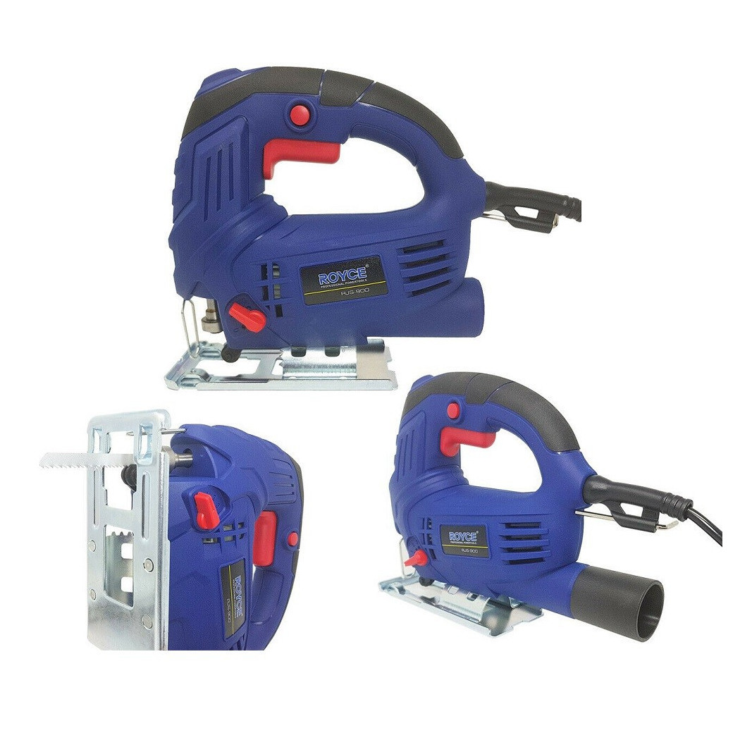 foto del prodotto trade shop seghetto alternativo 900w taglio 80mm plastica ferro con regolazione rjs 900 