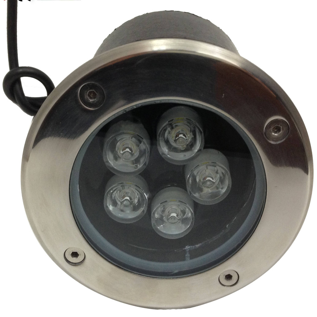 foto del prodotto trade shop segnapassi faretto led incasso segnapasso calpestabile per esterno ip68 5watt bianco caldo 