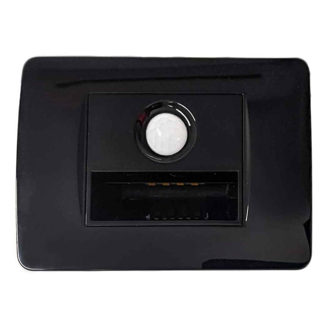 foto del prodotto trade shop segnapasso a led con sensore di movimento a 220v da 1,6w per scatola 503 placca 