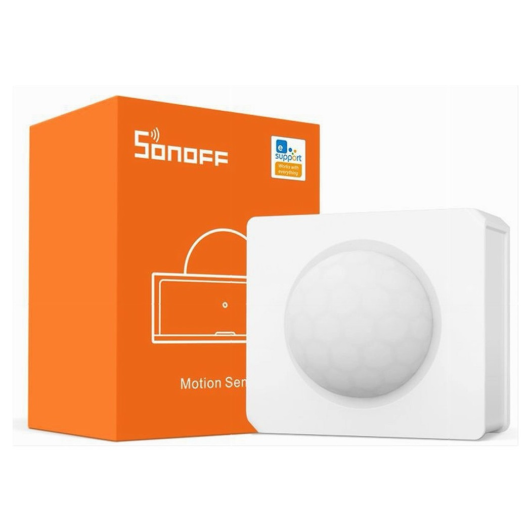 foto del prodotto trade shop sensore di movimento wifi 433 mhz zigbee gestibile da smartphone sonoff snzb 03 