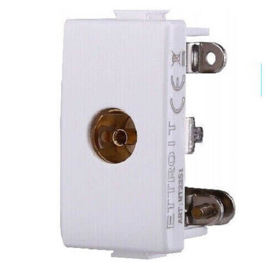 foto del prodotto trade shop serie bticino frutti matix compatibile presa schuko lan pulsante deviatore usb presa tv femmina