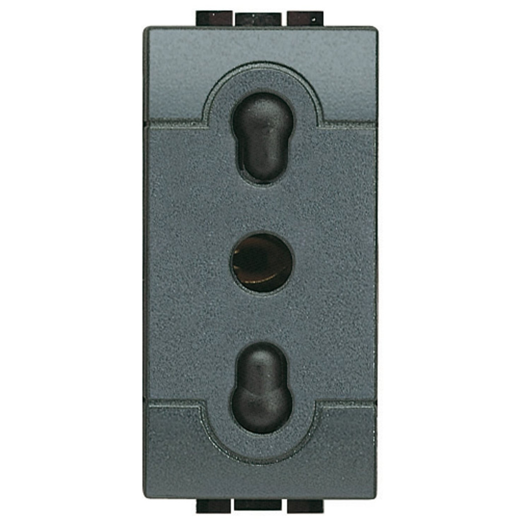 foto del prodotto trade shop serie living international compatibile apparecchi di comando moduli prese interr presa bipasso