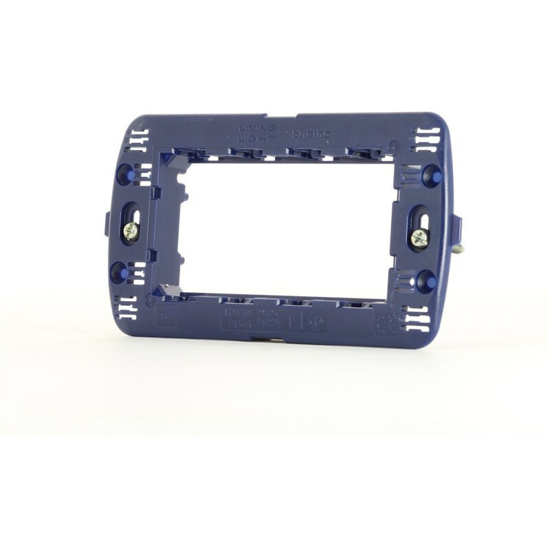 foto del prodotto trade shop serie living international compatibile apparecchi di comando moduli prese interr supporto 4 posti