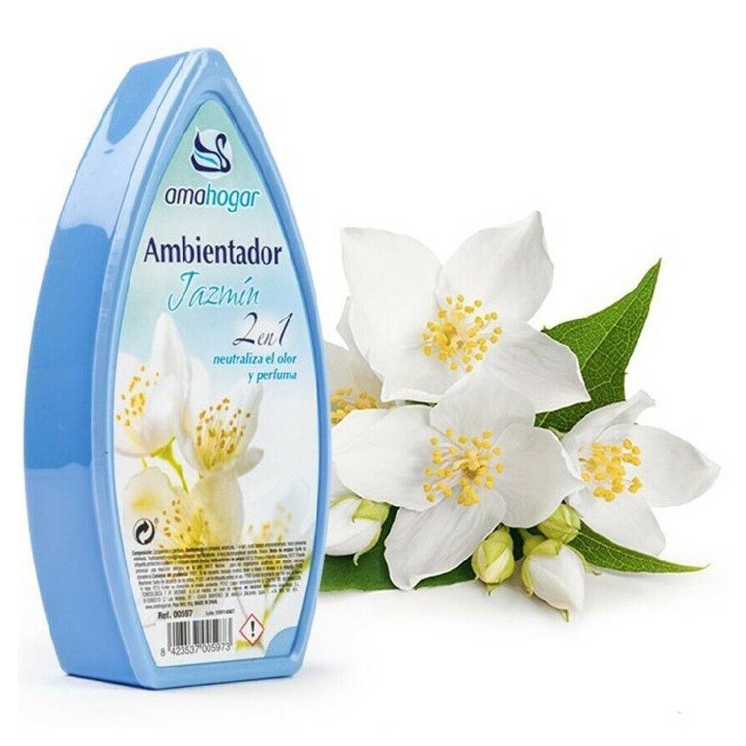 foto del prodotto trade shop set 12 deodoranti gel profumo ambiente assorbi odori fragranza gelsomino 