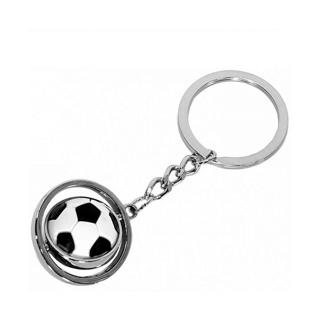 foto del prodotto trade shop set 12 pezzi bomboniera bomboniere pallone palla calcio 3d cc39851 portachiavi 