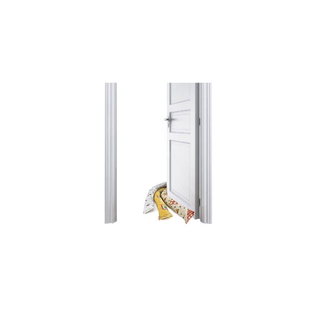 foto del prodotto trade shop set 3 paraspifferi per porte e finestre colorati da 130 cm parafreddo antivento 