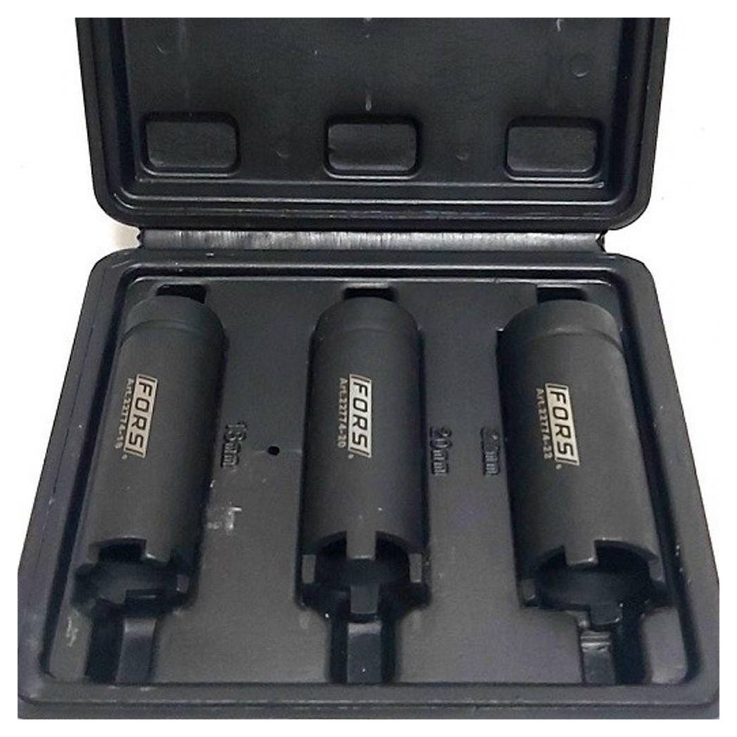 foto del prodotto trade shop set 3 pz chiave smonta e blocca dadi frizione moto manicotti quattro denti 22774 
