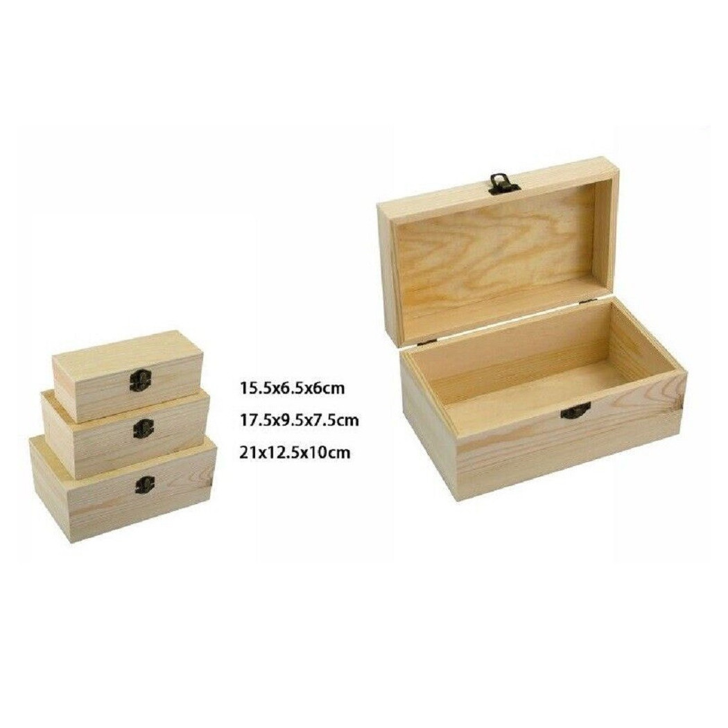 foto del prodotto trade shop set 3 scatole in legno decoupage portagioie matrioska cofanetto 74016a ly dx198 