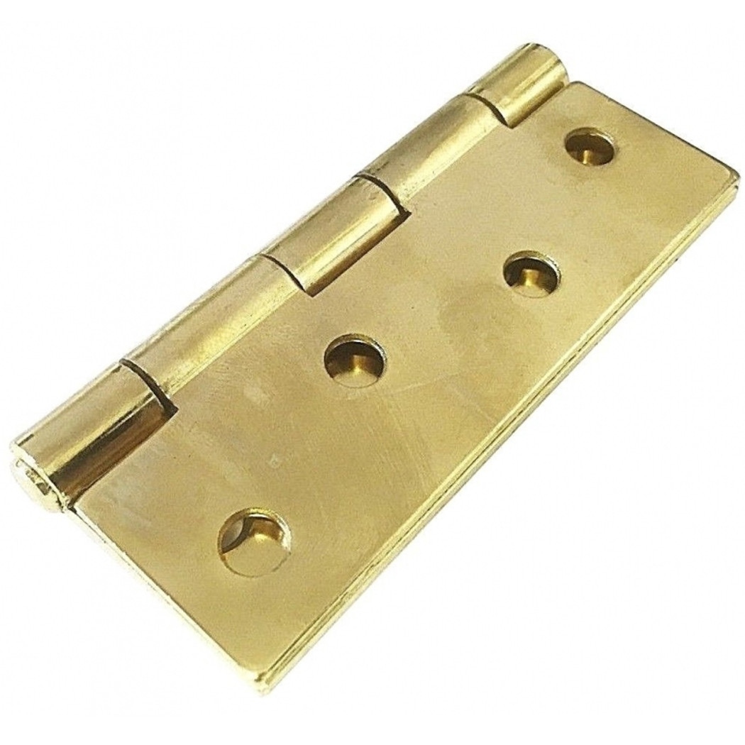 foto del prodotto trade shop set 4 cerniere 100mm libro dorato kit viti apertura per ante pensili mobili cucina 
