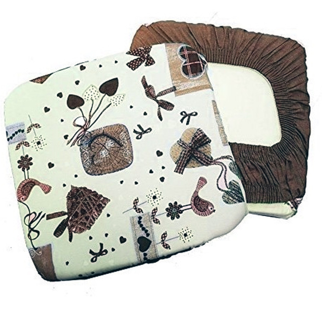 foto del prodotto trade shop set 6 coprisedia cuscini con fascia elastico per sedie imbottito sfoderabile 