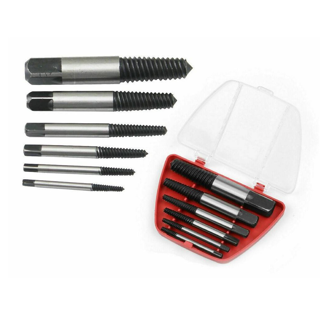 foto del prodotto trade shop set 6 estrattori per viti bulloni rovinate spezzate prigionieri viti spezzati 