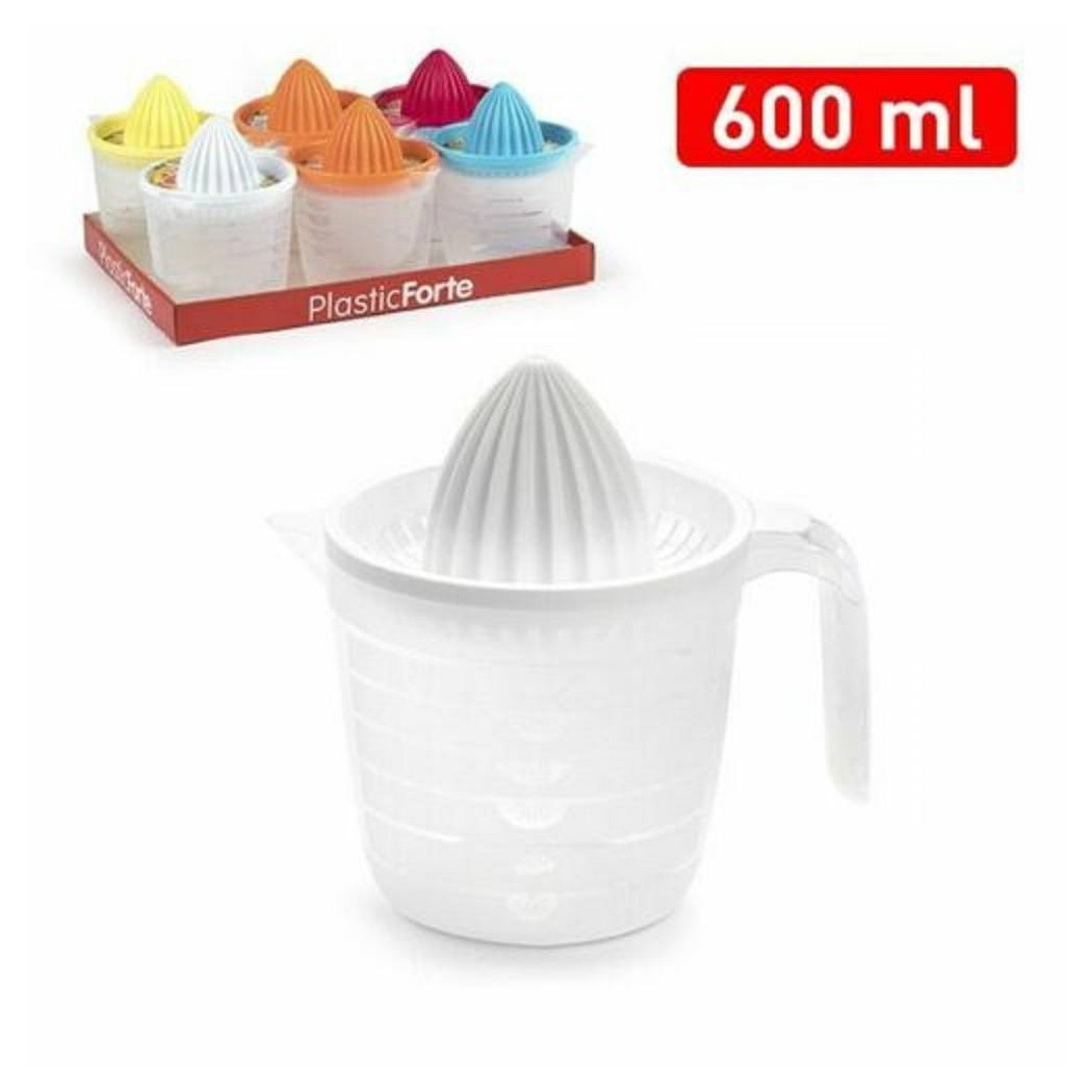 foto del prodotto trade shop set 6 pezzi caraffa spremiagrumi spremi agrumi in plastica colorata 600 ml 