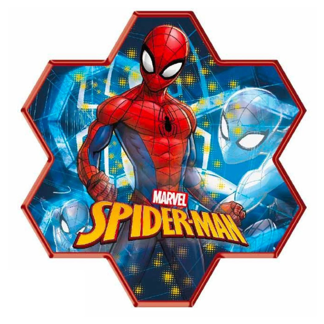 foto del prodotto trade shop set arte colori disegno spiderman con acquerelli pastelli pennarelli gioco bimbi 