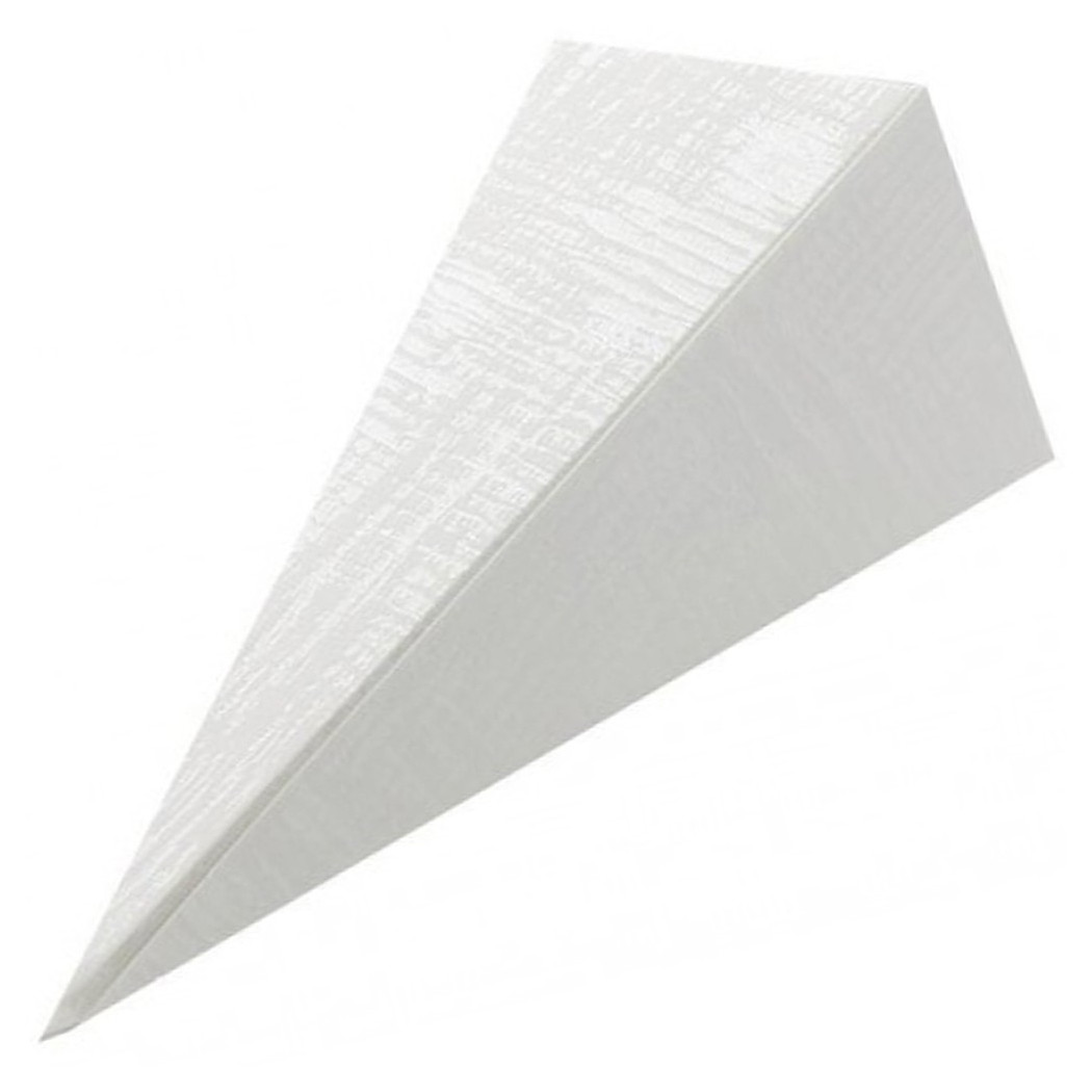 foto del prodotto trade shop set coni cono bianco bomboniera nascita matrimoni compleanno portaconfetti riso 