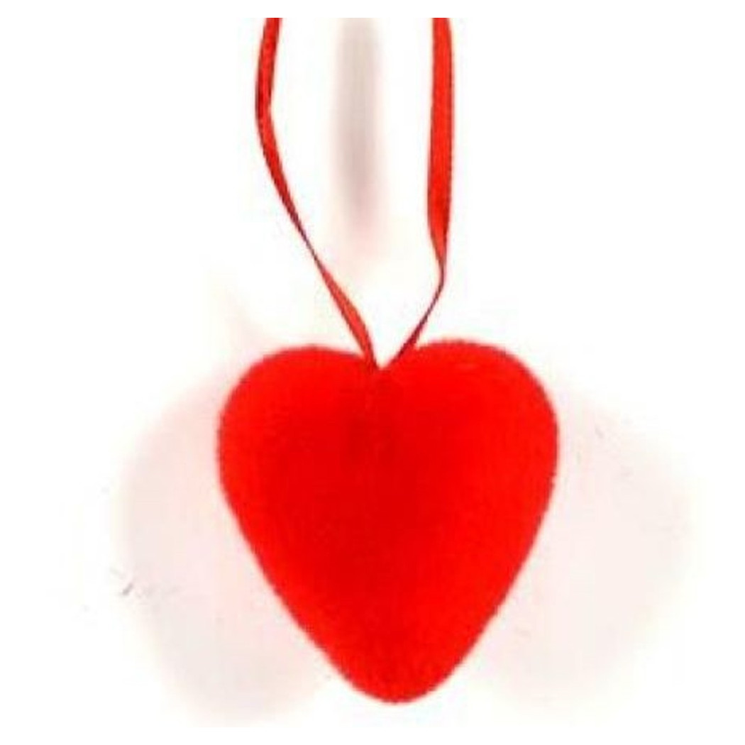 foto del prodotto trade shop set da 12 pz. appendini cuori cuoricini 4cm 18a010 40k decorazioni san valentino 