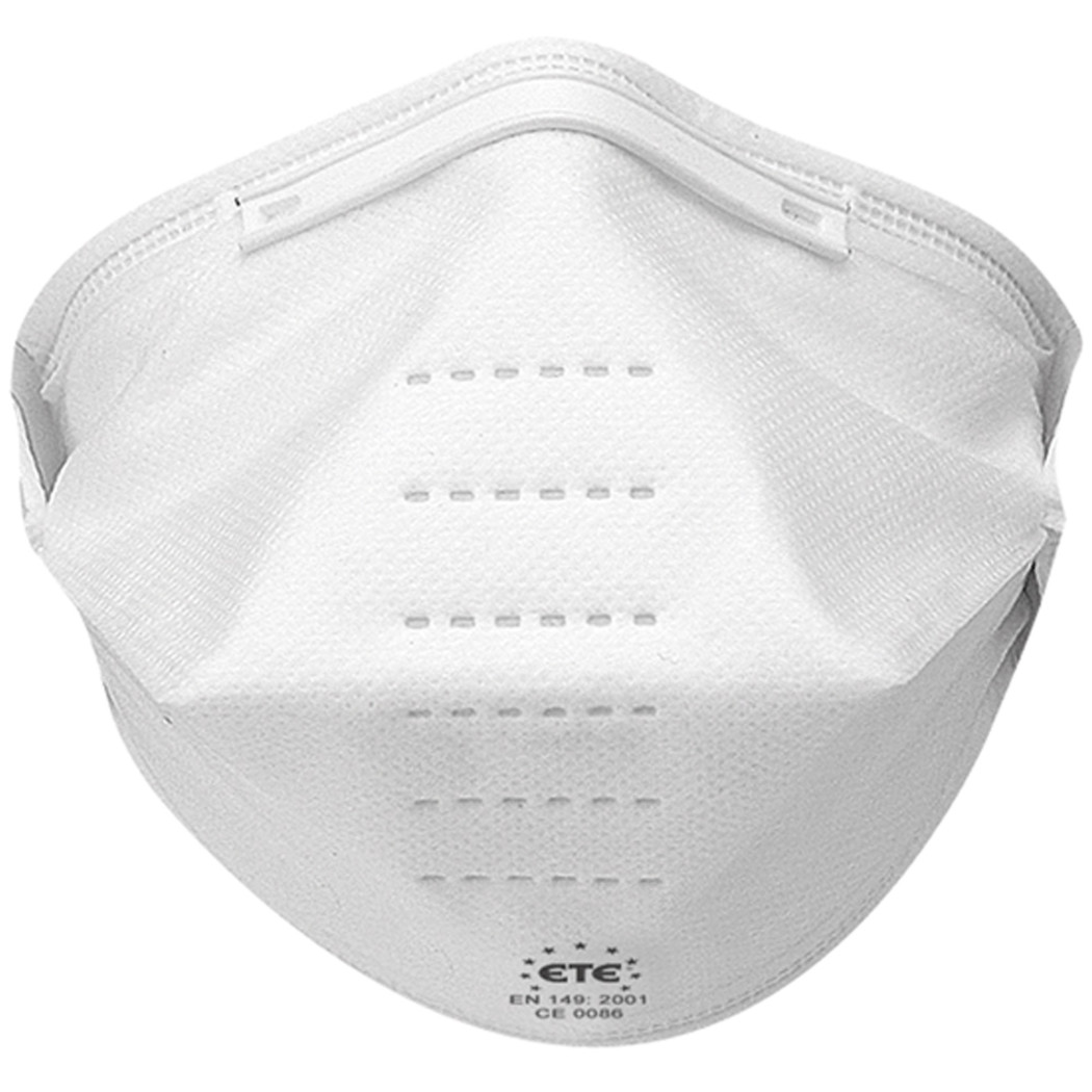 foto del prodotto trade shop set da 50 mascherina protezione sicurezza semplice antipolvere maschera ffp2 