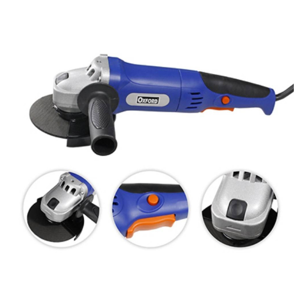foto del prodotto trade shop smerigliatrice angolare professionale 900 watt disco 125 mm flex elettrico 