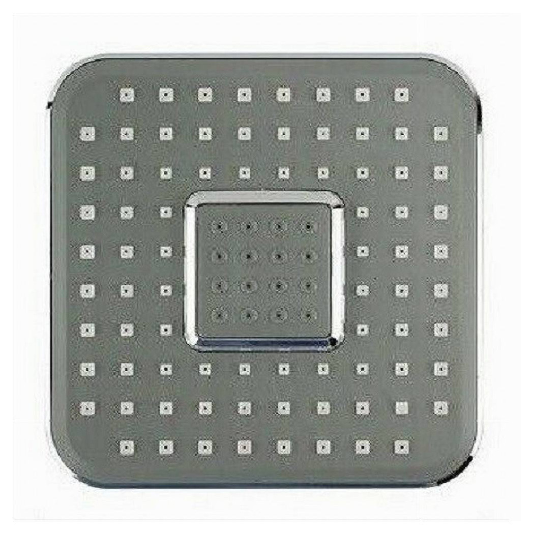 foto del prodotto trade shop soffione doccia 15x15cm ugelli fori bagno miscelatore alta pressione 59162 quadro 