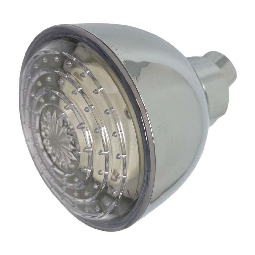 foto del prodotto trade shop soffione doccia led rotondo 8cm cromoterapia doccia emozionale multicolor 79900 