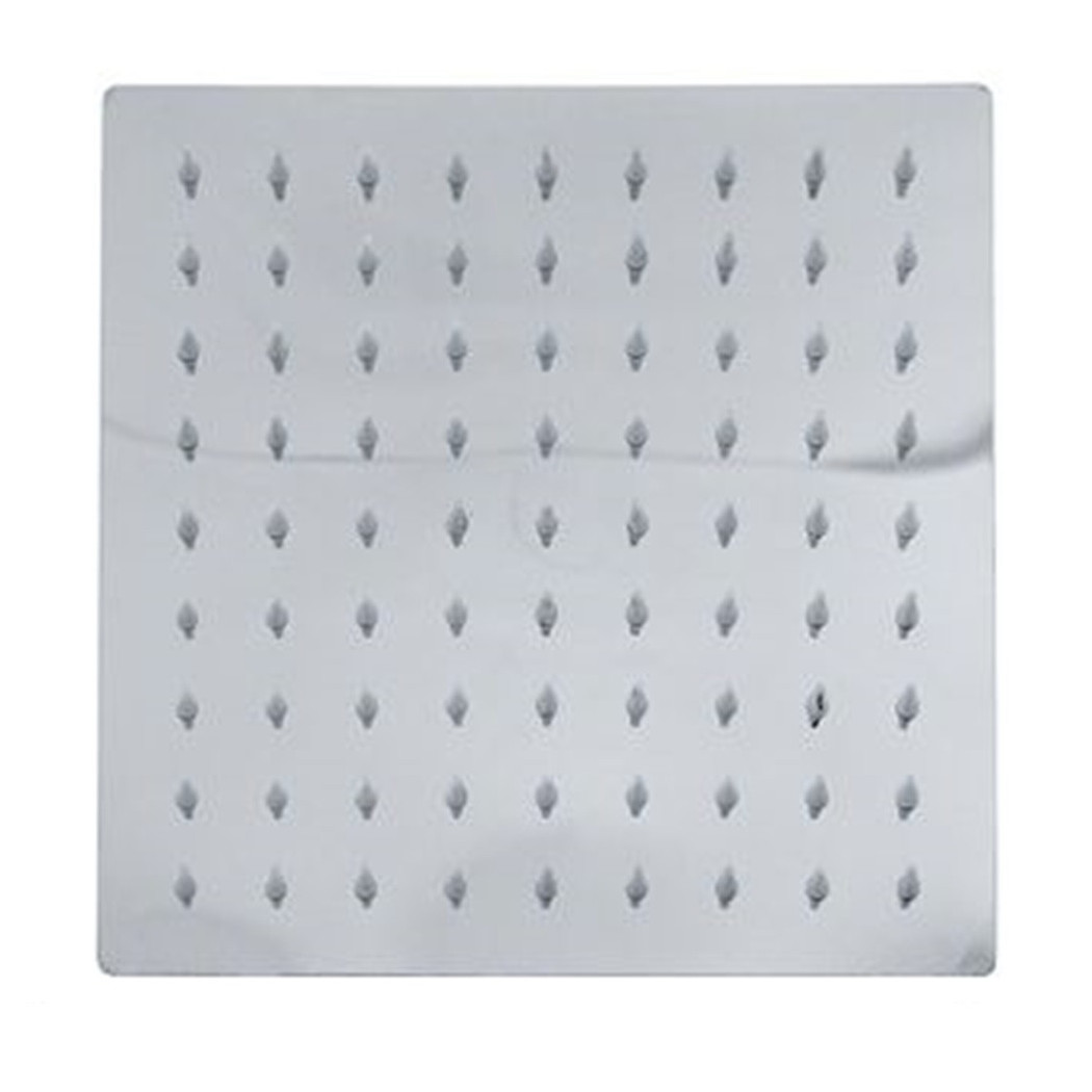 foto del prodotto trade shop soffione doccia quadrato 20 x 20 cm ugelli fori bagno miscelatore 69122 moderno 