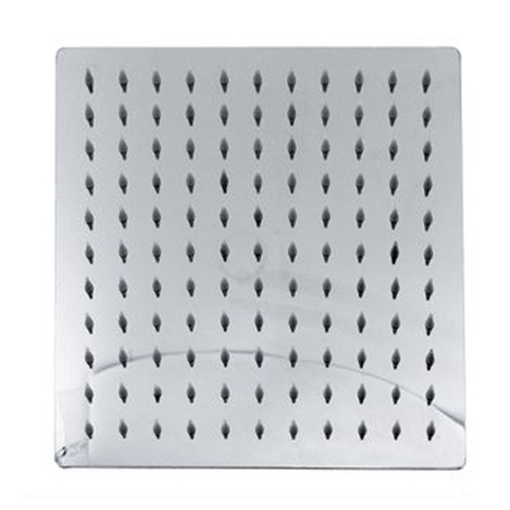 foto del prodotto trade shop soffione doccia quadrato moderno 25 x 25 cm ugelli fori bagno miscelatore 69123 