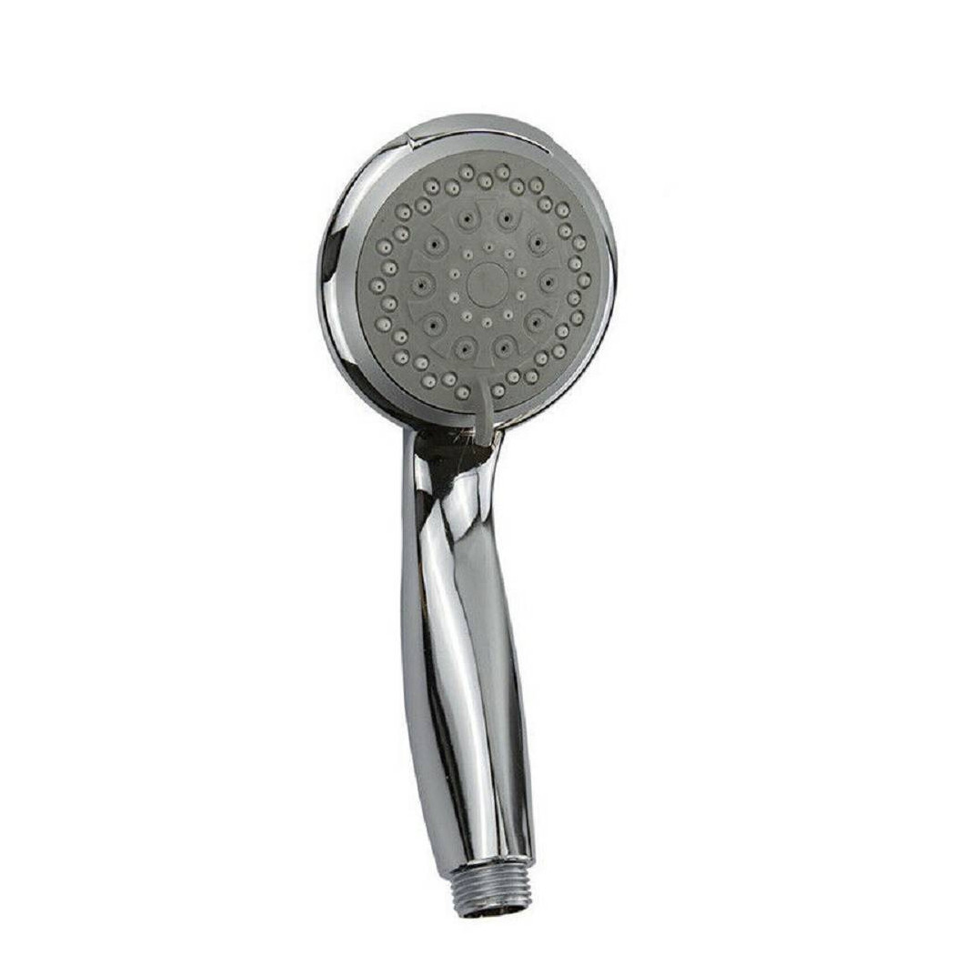 foto del prodotto trade shop soffione doccia vasca multigetto abs cromato grigio sistema attacco 1 2 quot 69343 