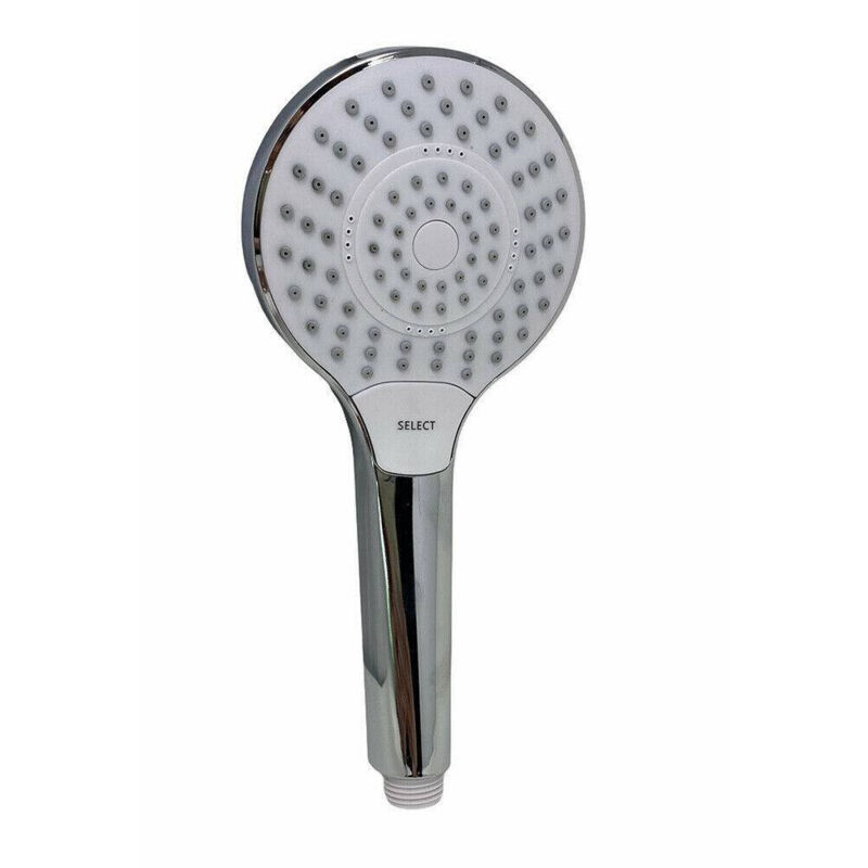 foto del prodotto trade shop soffione multigetto doccia vasca bagno doccetta a mano in abs attacco 1 2 quot 69329 