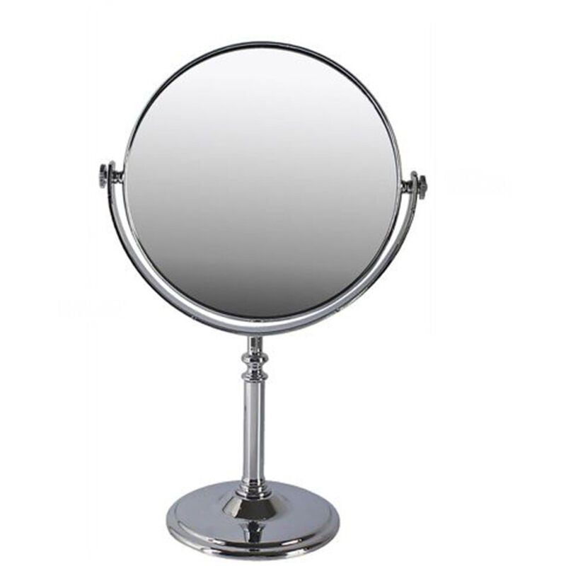 foto del prodotto trade shop specchio 6 quot da tavolo make up trucco accessorio appoggio bagno donna 27 cm 52771 