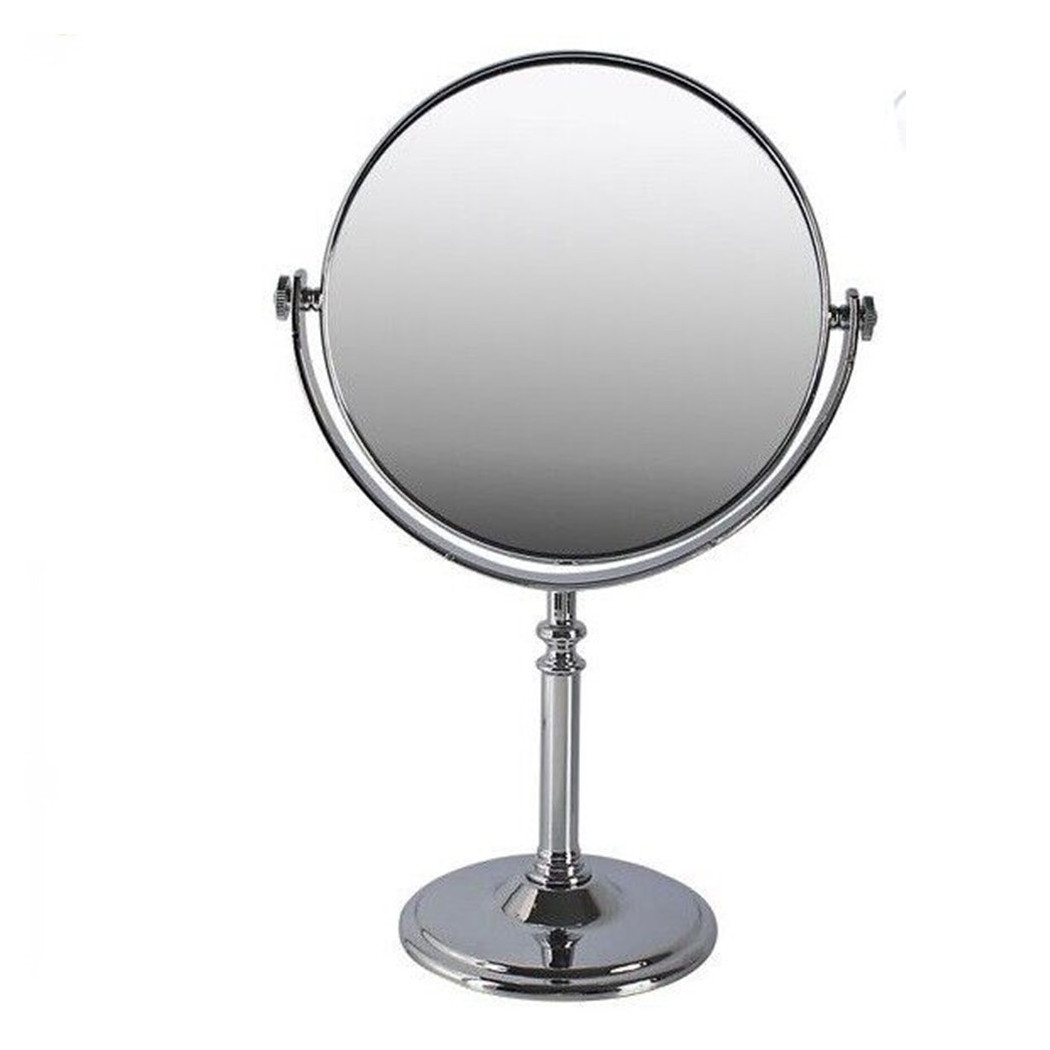 foto del prodotto trade shop specchio da tavolo 8 quot girevole make up trucco accessorio bagno donna 31cm 52772 