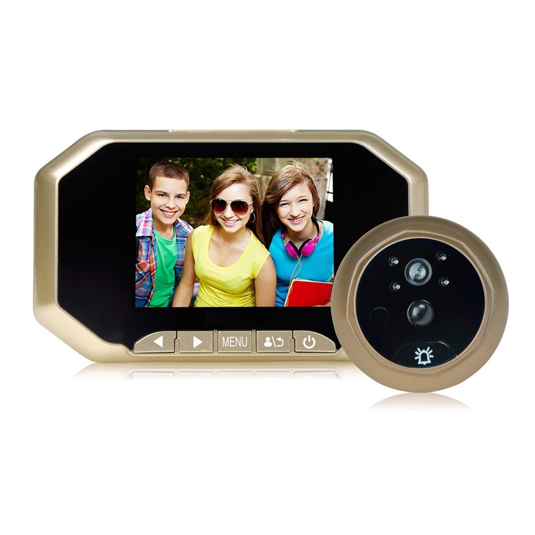 foto del prodotto trade shop spioncino elettronico telecamera display digitale scatta foto colori lcd 4.3 quot 