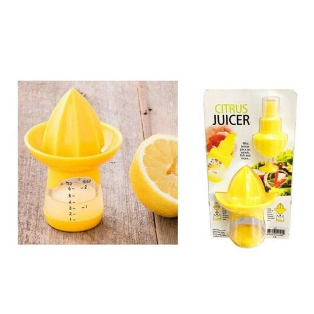 foto del prodotto trade shop spremiagrumi spremi limoni agrumi arancia con dosatore spray condimento 