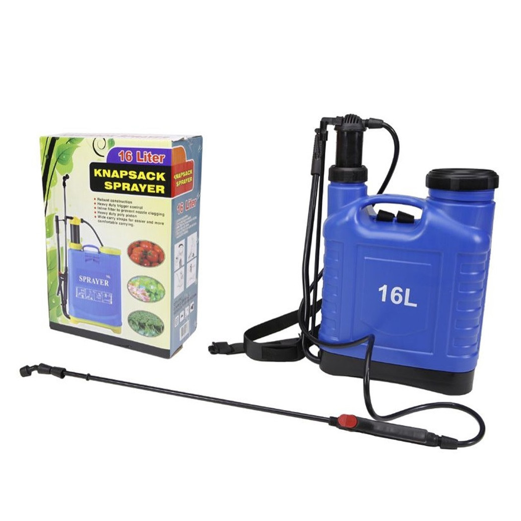 immagine 0 del prodotto trade shop spruzzatore a spalla a pressione per prodotti giardino a zaino da 16lt con lancia 016543 
