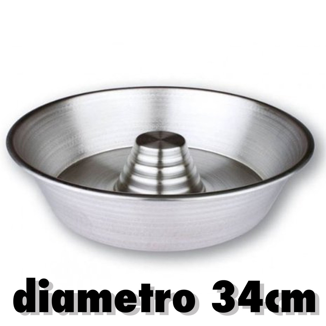 foto del prodotto trade shop stampo da forno ruoto con cono ciambelle casatielli bakery torte rustici cm.34 