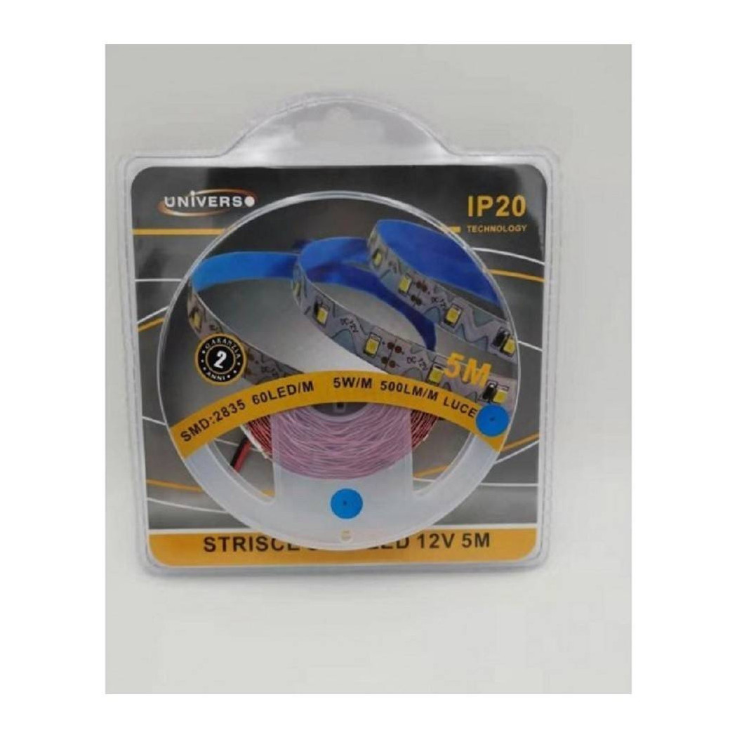 foto del prodotto trade shop striscia flessibile strip led modellabile 5mt smd 2835 vari toni luce 2835 12v s blu 